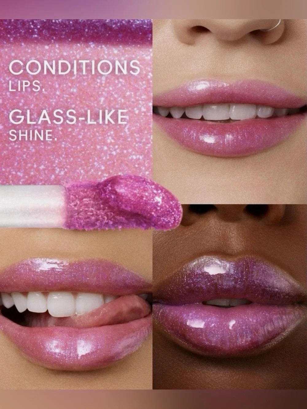 MAC x Disney Collaboration Minnie Mouse & Daisy Duck Lipglass Lip Gloss